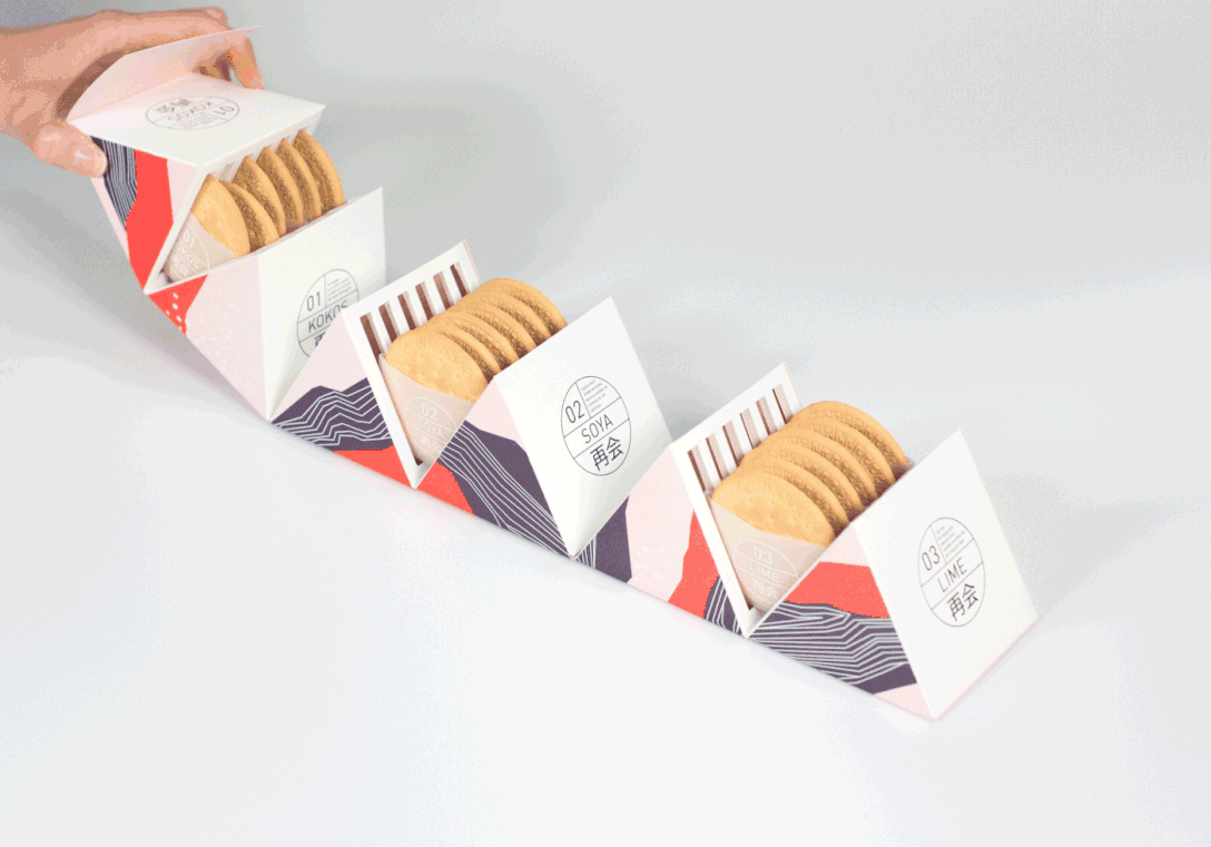 创意异形饼干包装设计 飞特网 食品包装设计