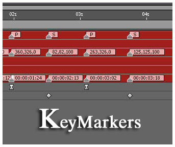 KeyMarkers关键帧创建层标签 飞特网 AE实例教程