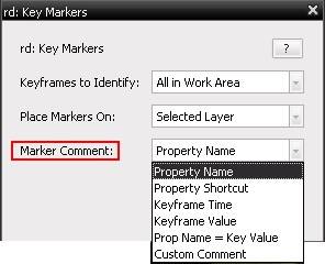 KeyMarkers关键帧创建层标签 飞特网 AE实例教程