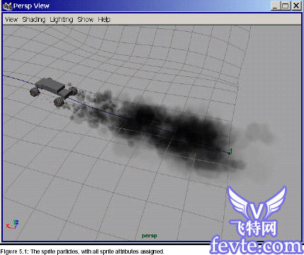 Maya 硬件渲染粒子与软件渲染元素结合 飞特网 MAYA角色动画教程