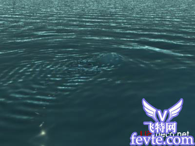 物体落水时产生的水面波纹效果的教程 飞特网 MAYA角色动画教程