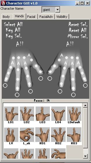 MAYA打造逼真人物表情教程系列4-角色控制面板 飞特网 MAYA教程