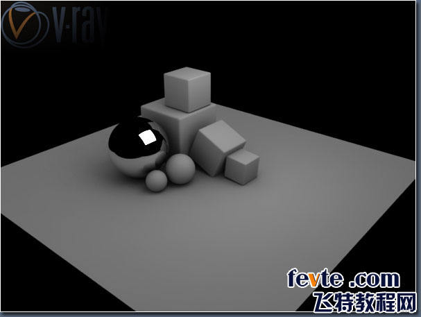 V-ray结合MAYA的运用 飞特网 V-ray教程maya scene render