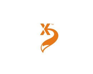 含有字母“X”元素的标志设计欣赏 飞特网 标志设计