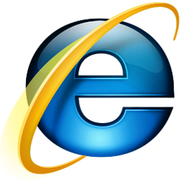 Internet Explorer的标志演变史 飞特网 标志设计IE7/8 logo