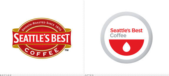 Seattle’s Best Coffee新标志设计 飞特网 标志设计