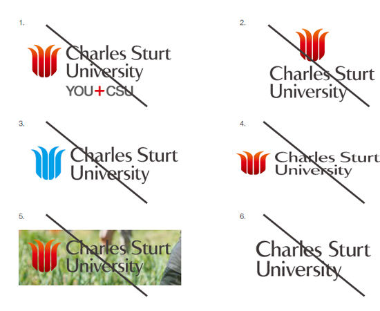 查尔斯特大学新标志 飞特网 标志设计