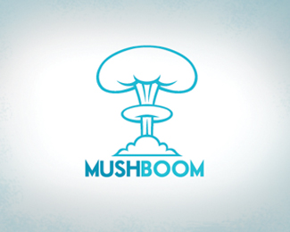 含有蘑菇元素的标志设计欣赏 飞特网 标志设计