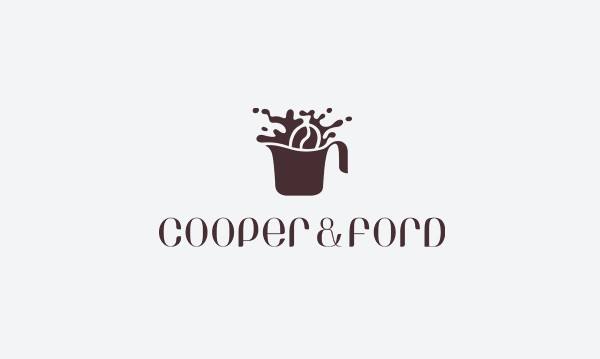 Cooper & Ford咖啡品牌VI设计 飞特网 VI设计