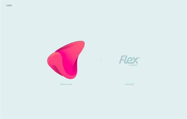 flex公司VI设计欣赏 飞特网 VI设计