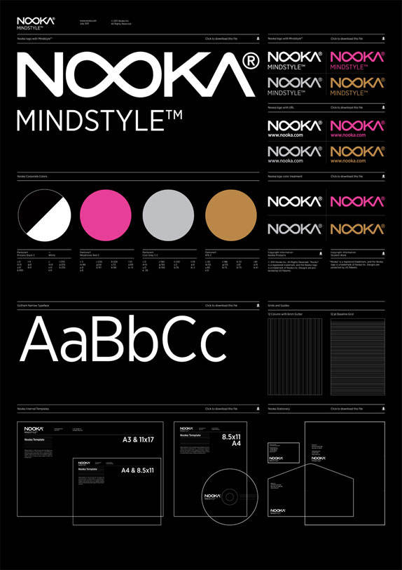 Nooka 品牌设计欣赏 飞特网 VI设计