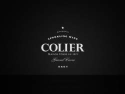 Colier奢华香槟酒包装设计