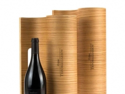 典雅木质葡萄酒包装设计