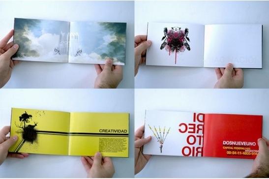 简洁漂亮的画册设计 飞特网 画册设计