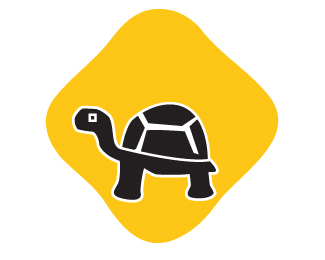 含有乌龟元素的标志设计 飞特网 标志设计