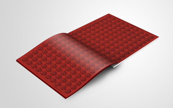 一套红色革命风格的画册设计 飞特网 画册设计