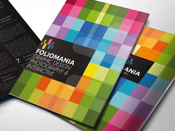 Foliomania：充满艳丽色彩的画册作品 飞特网 画册设计