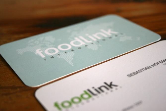 foodlink卡片设计 飞特网 卡片设计