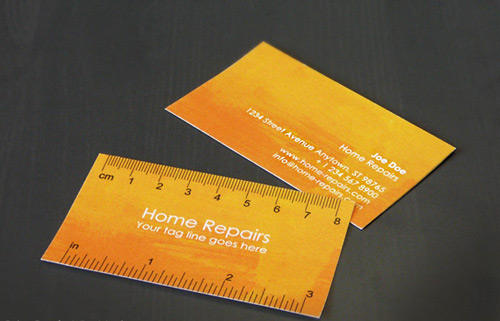 橙色名片设计欣赏 飞特网 卡片设计