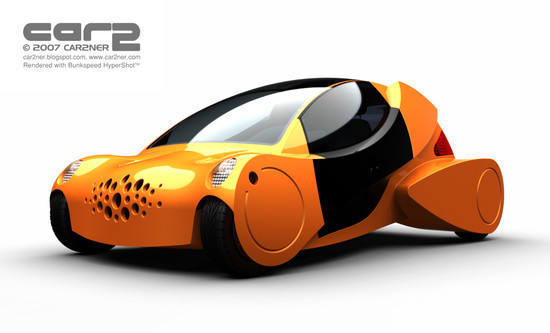 超酷概念车设计欣赏 飞特网 工业设计