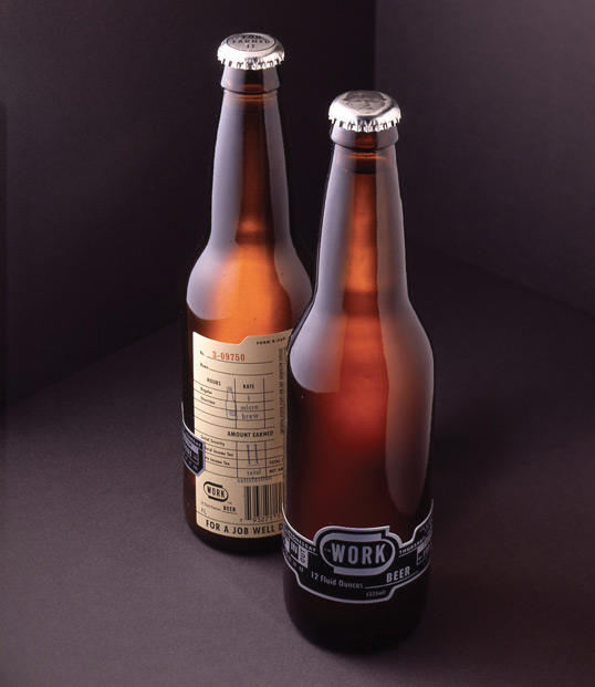 漂亮的国外啤酒瓶包装设计欣赏 飞特网 酒包装设计