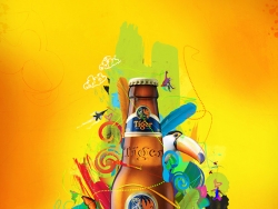 啤酒海报设计欣赏