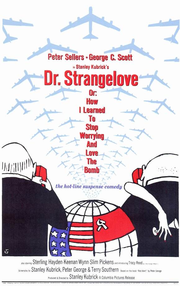 上世纪30-80年代国外经典电影海报设计欣赏 飞特网 海报设计Dr. Strangelove