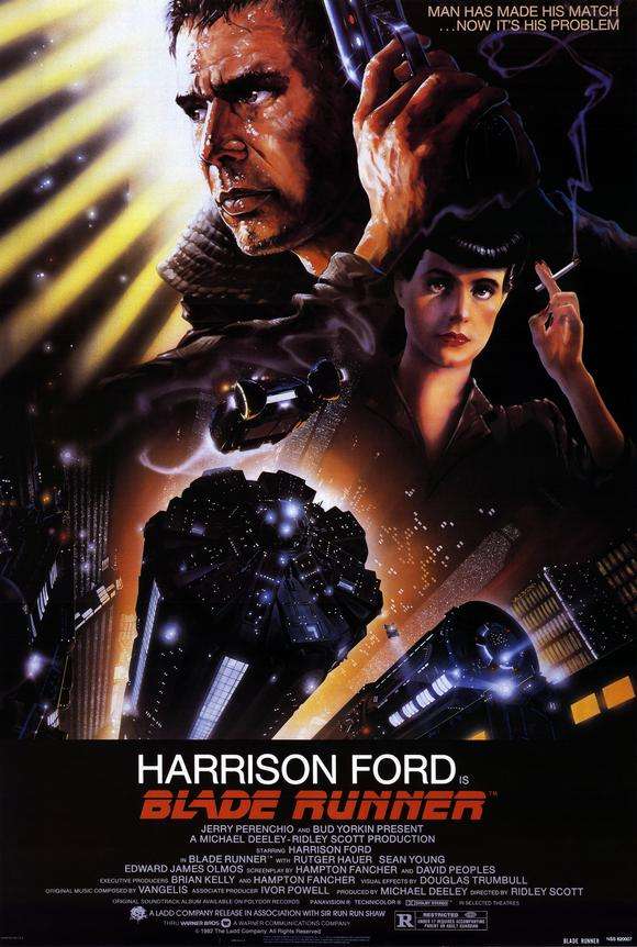 上世纪30-80年代国外经典电影海报设计欣赏 飞特网 海报设计Blade Runner