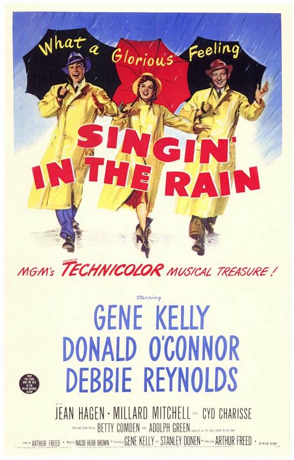 上世纪30-80年代国外经典电影海报设计欣赏 飞特网 海报设计Singin