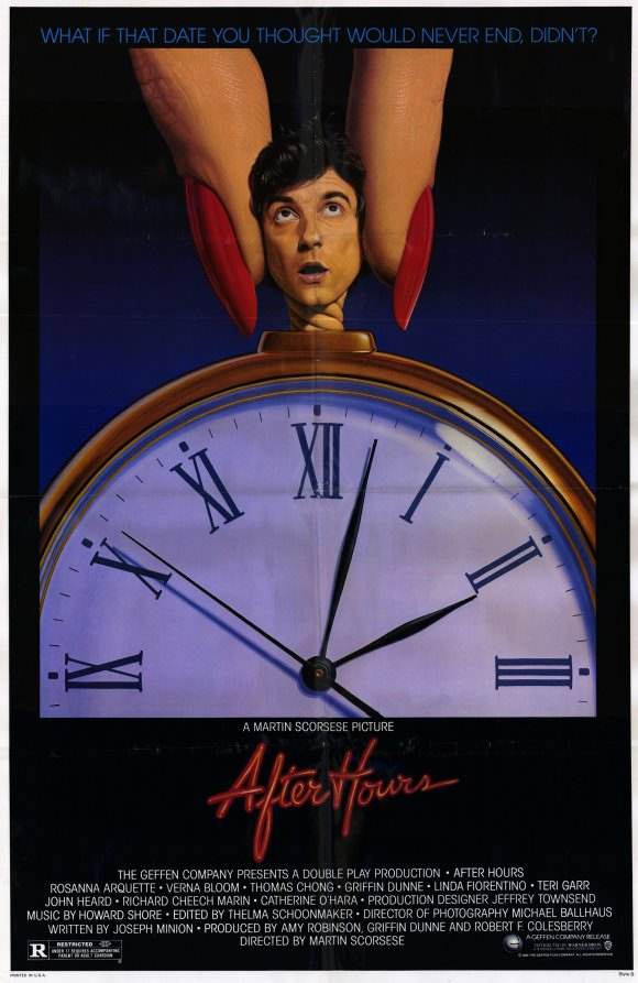 上世纪30-80年代国外经典电影海报设计欣赏 飞特网 海报设计After Hours
