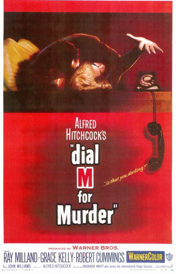 上世纪30-80年代国外经典电影海报设计欣赏 飞特网 海报设计Dial M For Murder