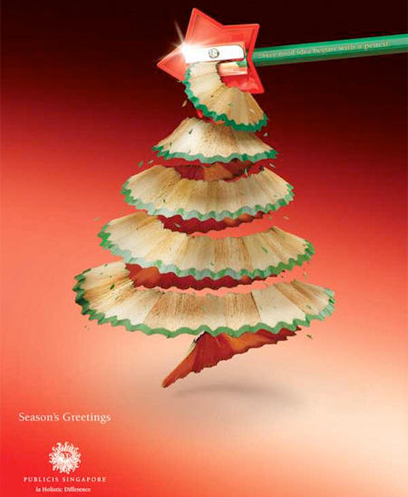 创意圣诞海报 飞特网 海报设计