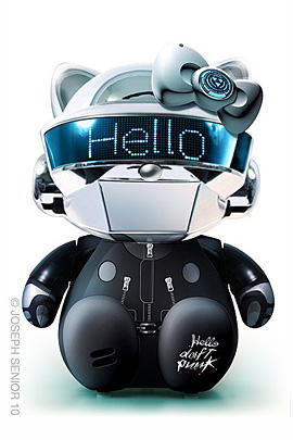 Joseph Senior超酷Hello Kitty玩偶设计 飞特网 工业设计