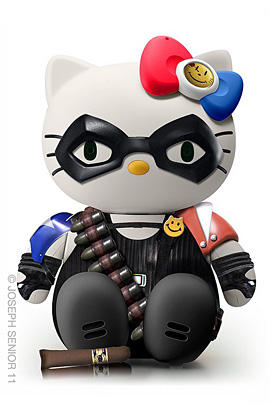 Joseph Senior超酷Hello Kitty玩偶设计 飞特网 工业设计