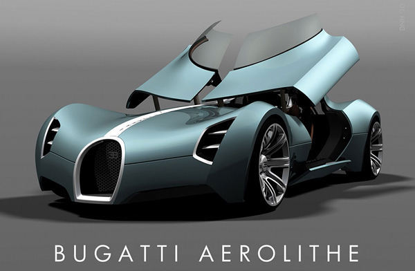 Bugatti Aerolithe概念车设计 飞特网 工业设计