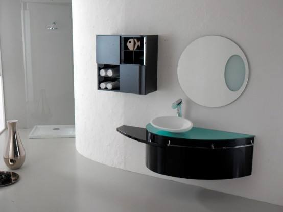 现代浴室设计 飞特网 工业设计