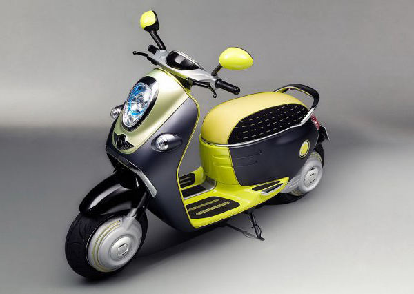 MINI Scooter E时尚概念电动车设计 飞特网 工业设计