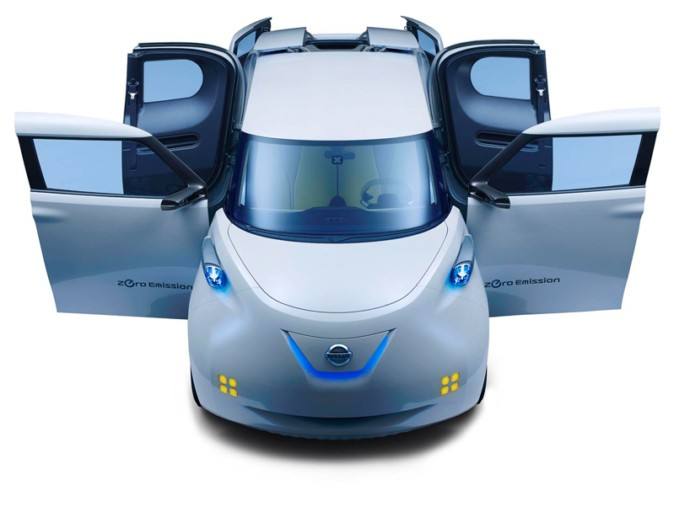 日产Townpod EV概念车设计 飞特网 工业设计