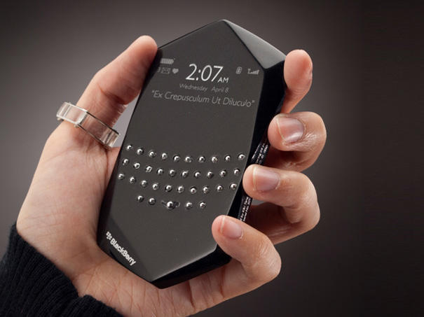 Blackberry Empathy概念手机设计 飞特网 工业设计