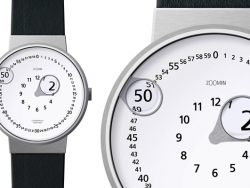 Zoomin放大镜指针创意手表设计