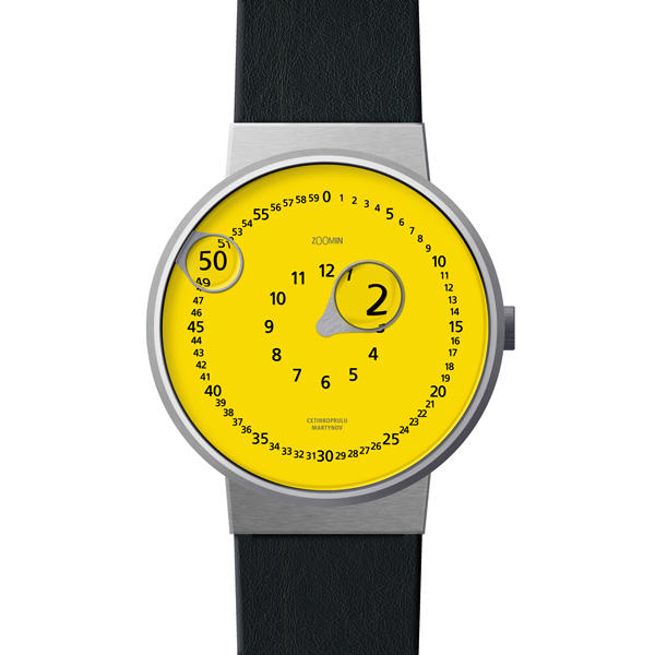 Zoomin放大镜指针创意手表设计 飞特网 工业设计