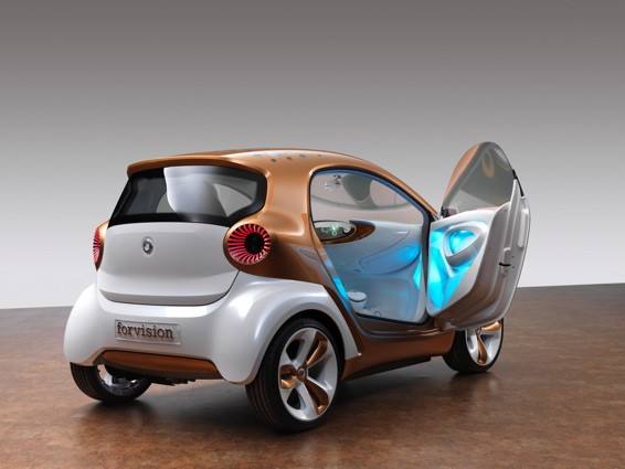 Smart Forvision电动概念车设计 飞特网 工业设计