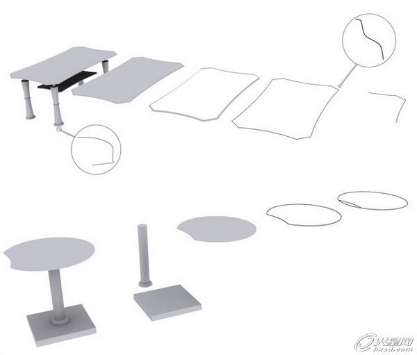 3dsMAX制作客厅效果图 飞特网 3DSMAX室内设计教程
