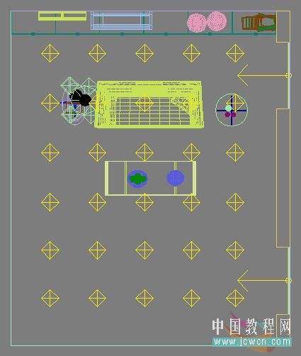3DMAX室内渲染:空间夜景布光手法教程 飞特网 3DSMAX室内教程
