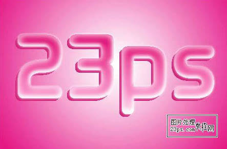 PS打造可爱粉色花纹水晶字 飞特网 文字效果教程