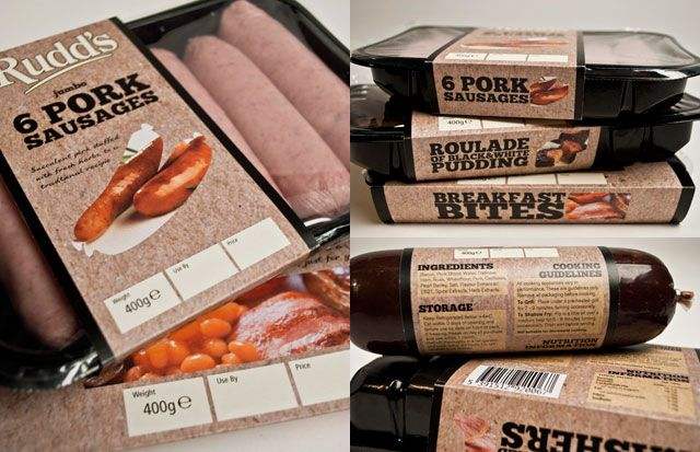 精美肉类食品包装设计 飞特网 食品包装设计