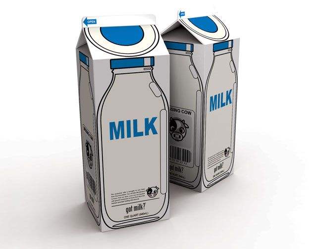 创意牛奶包装设计 飞特网 饮品包装设计 飞特网
