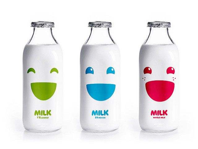 创意牛奶包装设计 飞特网 饮品包装设计 飞特网