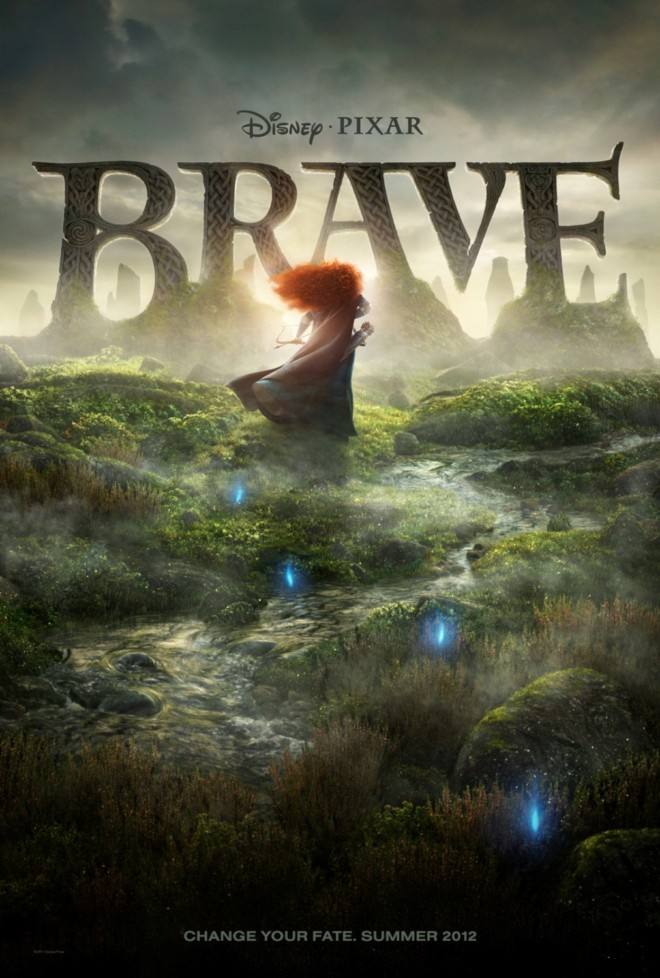 经典动画电影(Brave)《勇敢》海报设计 飞特网 海报设计