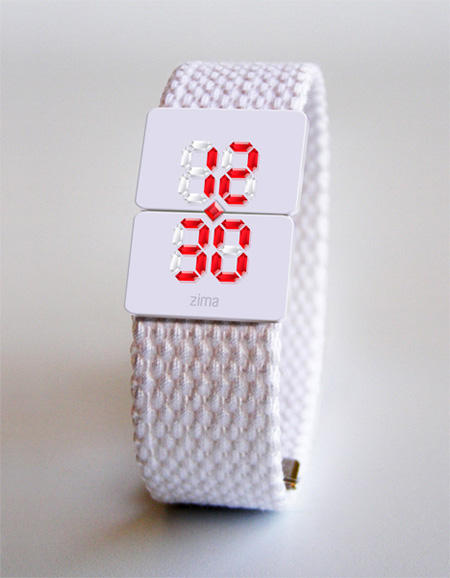 名贵手表设计 飞特网 real crystal led watch